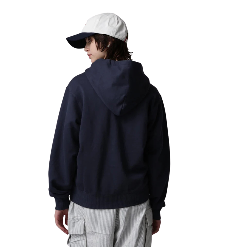 AVIREX DAILY ZIP UP SWEAT PARKA "NAVY" 7833931005-120