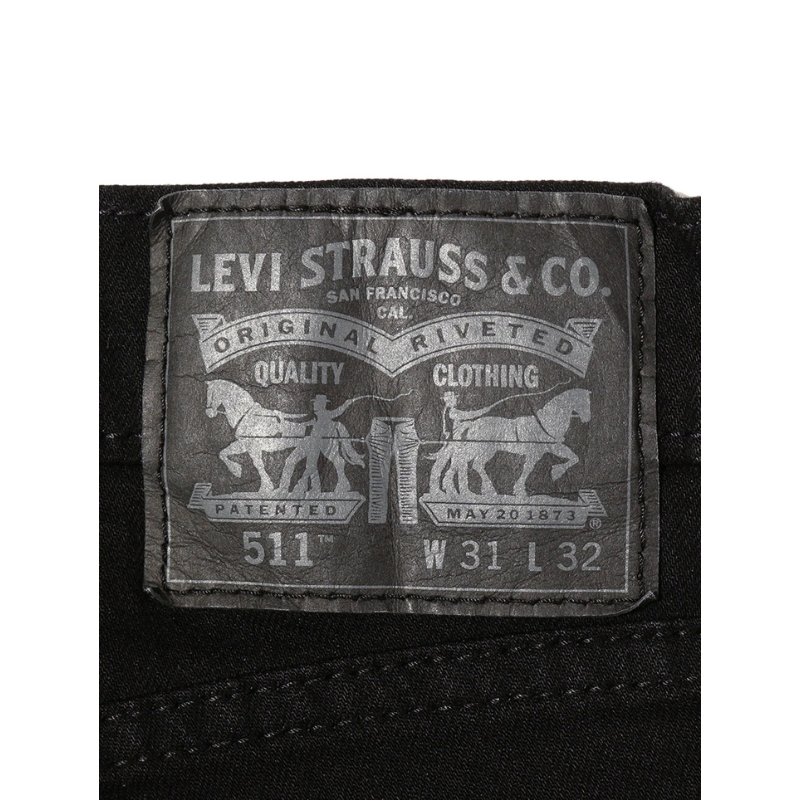 Levi’s 511 SLIM FIT JEANS "BLACK" 04511-1907
