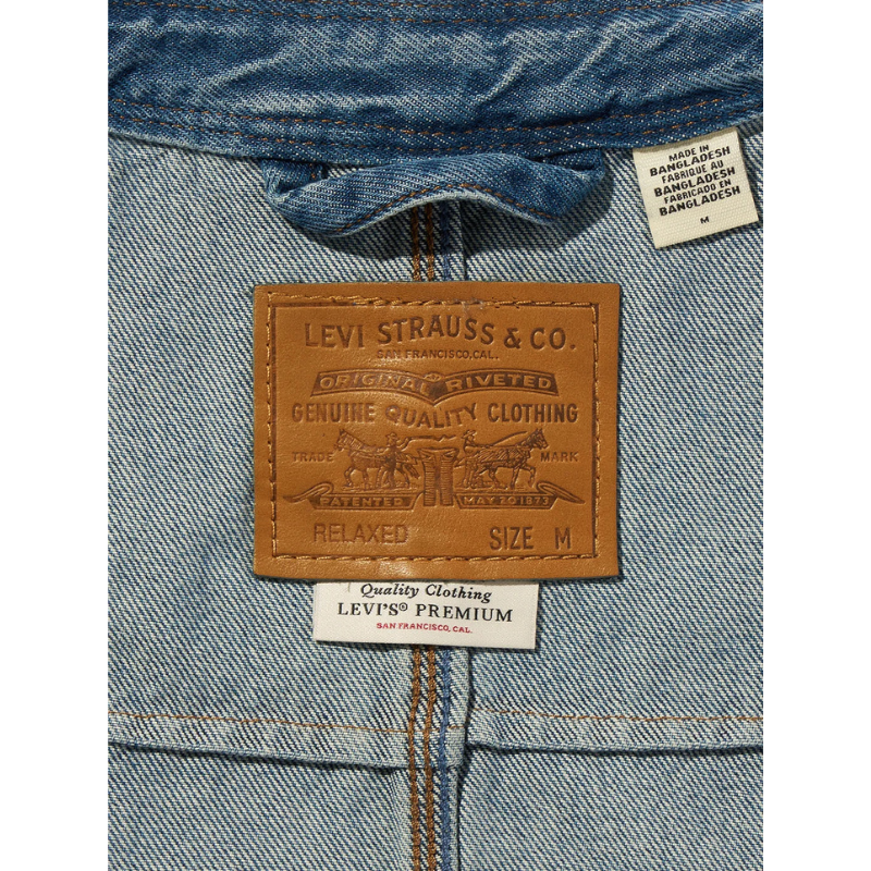 Levi’s TWISTED MOTO JACKET "LIGHT INDIGO" 008AS-0002
