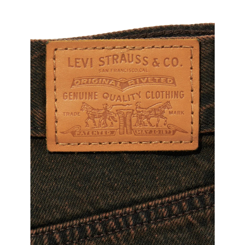 Levi’s YOKED PLEATED SKIRT "BROWN" 0089T-0001