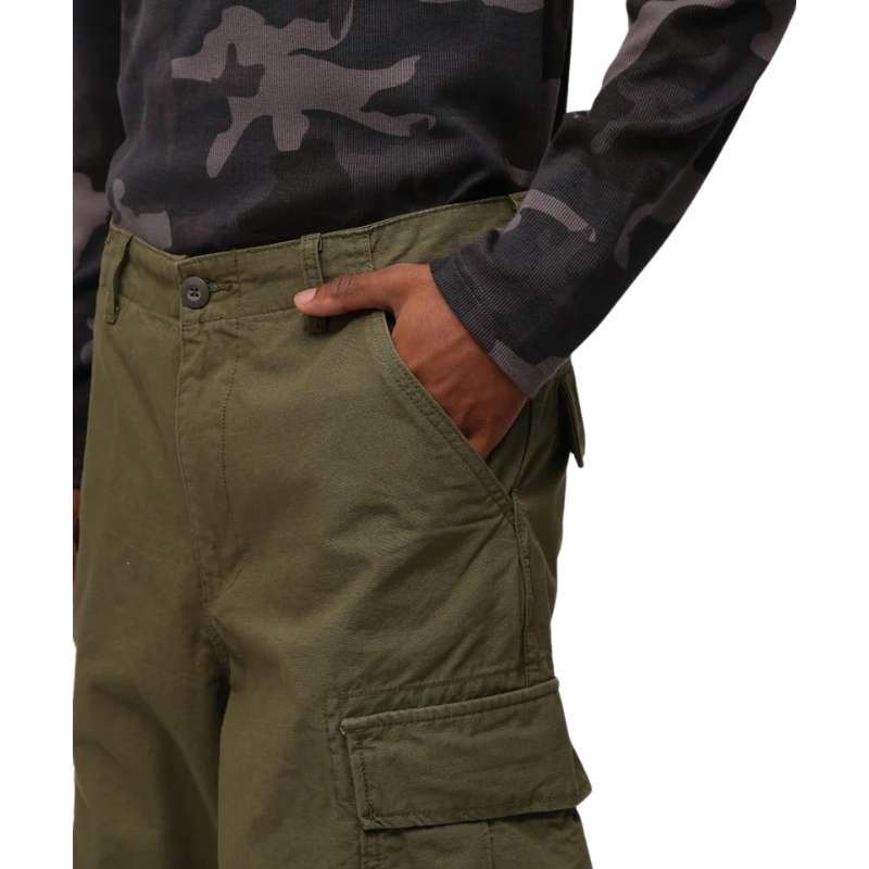 AVIREX COTTON RIPSTOP CARGO PANTS  "OLIVE" 7835910011-310