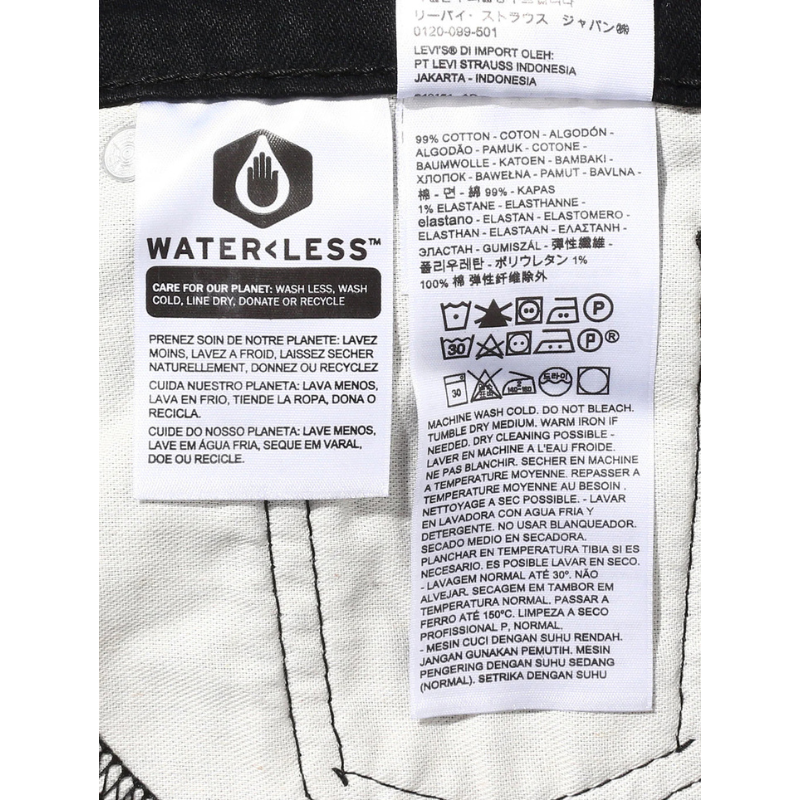 Levi’s 510 SKINNY JEANS "BLACK" 05510-0862