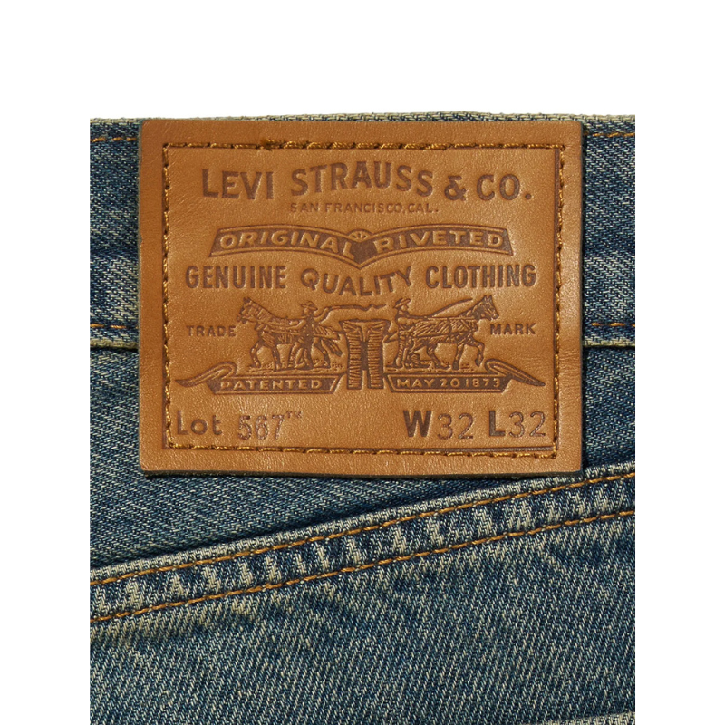 Levi’s 567 RELAXED FLARE JEANS "MEDIUM INDIGO" A8630-0012
