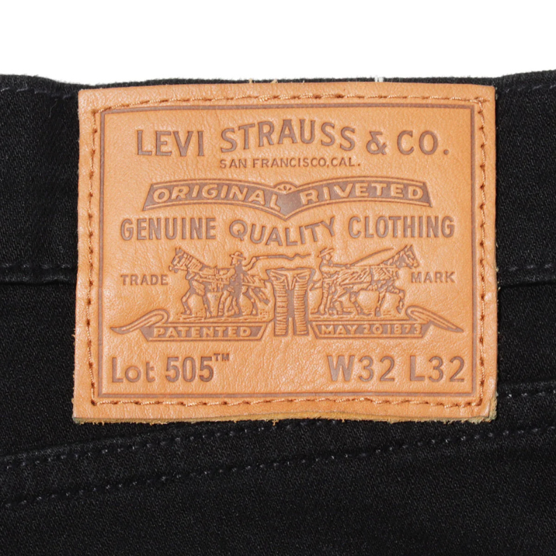Levi’s 505 REGULAR FIT JEANS "BLACK" 00505-1577