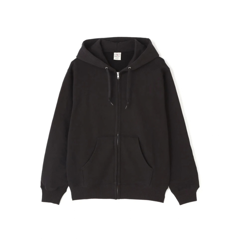AVIREX DAILY ZIP UP SWEAT PARKA "BLACK" 7833931005-010