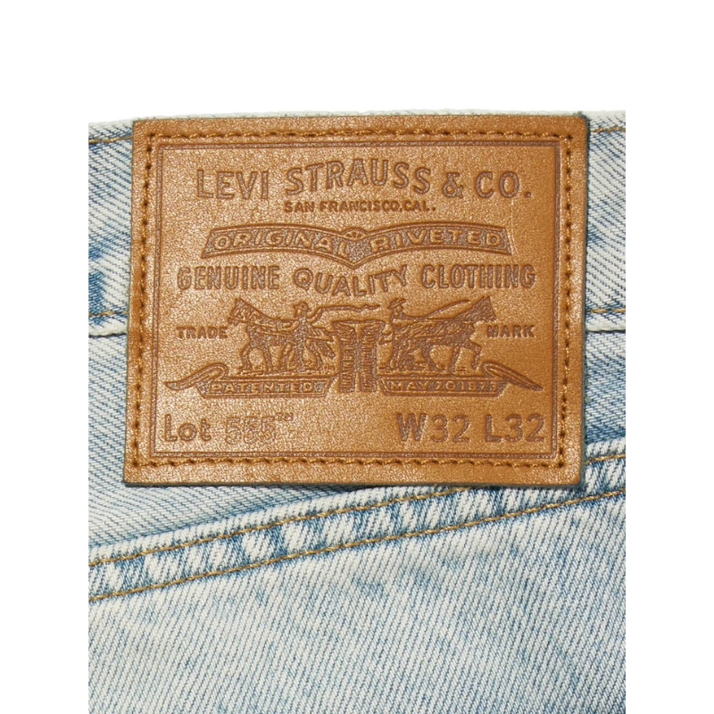 Levi’s 555 RELAXED STRAIGHT JEANS "LIGHT INDIGO" 000LO-0005