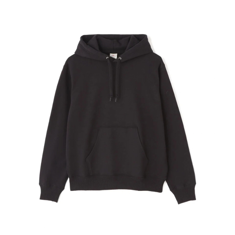 AVIREX DAILY PULLOVER SWEAT PARKA "BLACK" 7833931004-010