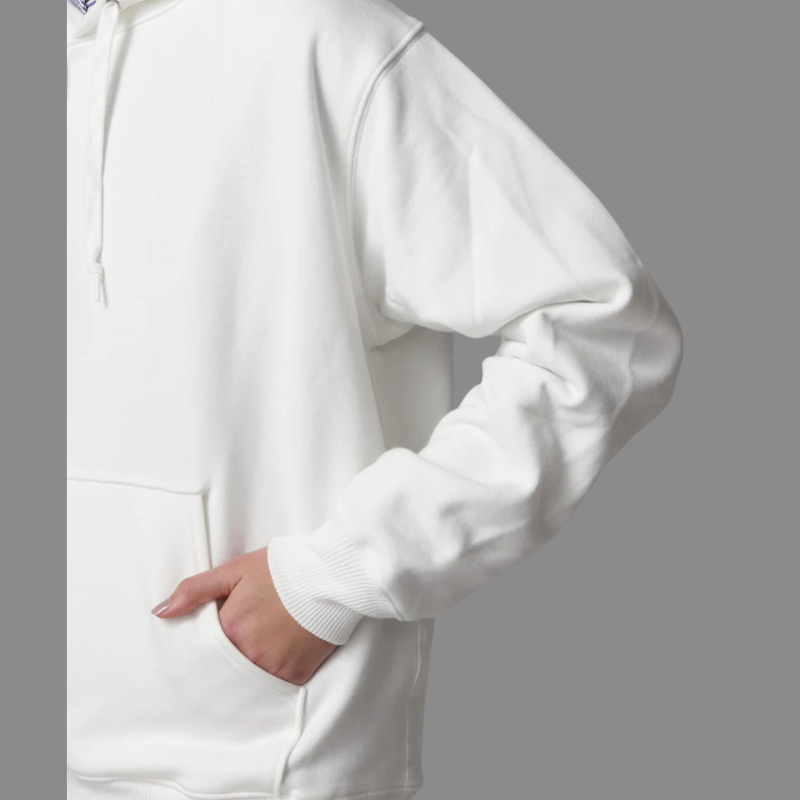 AVIREX DAILY PULLOVER SWEAT PARKA "OFF WHITE" 7833931004-033