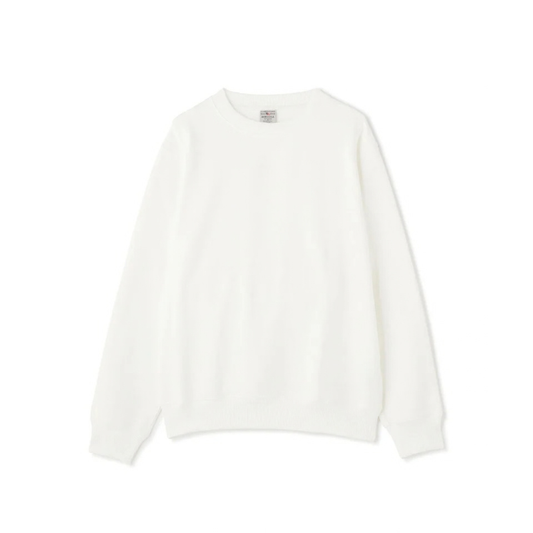 AVIREX DAILY CREW NECK L/S SWEAT "OFF WHITE" 7833932002-033