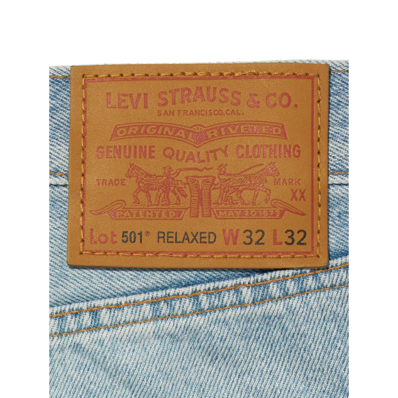 Levi’s 501 RELAXED JEANS "LIGHT INDIG" 0057V-0003