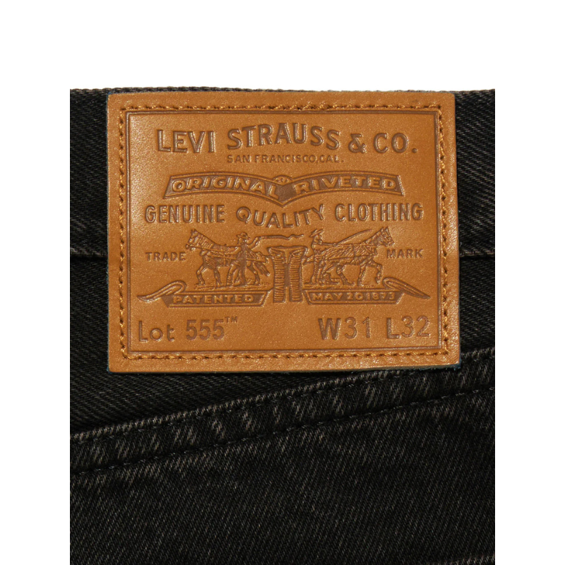 Levi’s 555 RELAXED STRAIGHT JEANS "BLACK" 000LO-0002