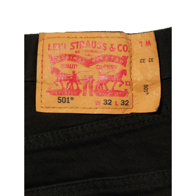 Levi’s 501 ORIGINAL JEANS "BLACK" 00501-2442