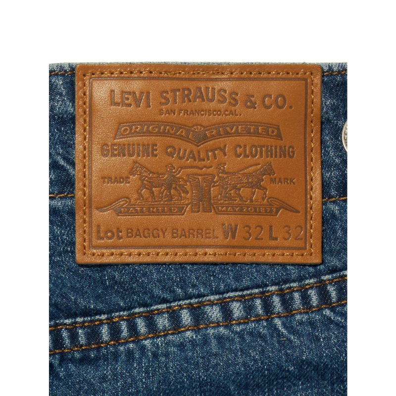Levi’s BAGGY BARREL JEANS "MEDIUM INDIGO" 0057O-0001