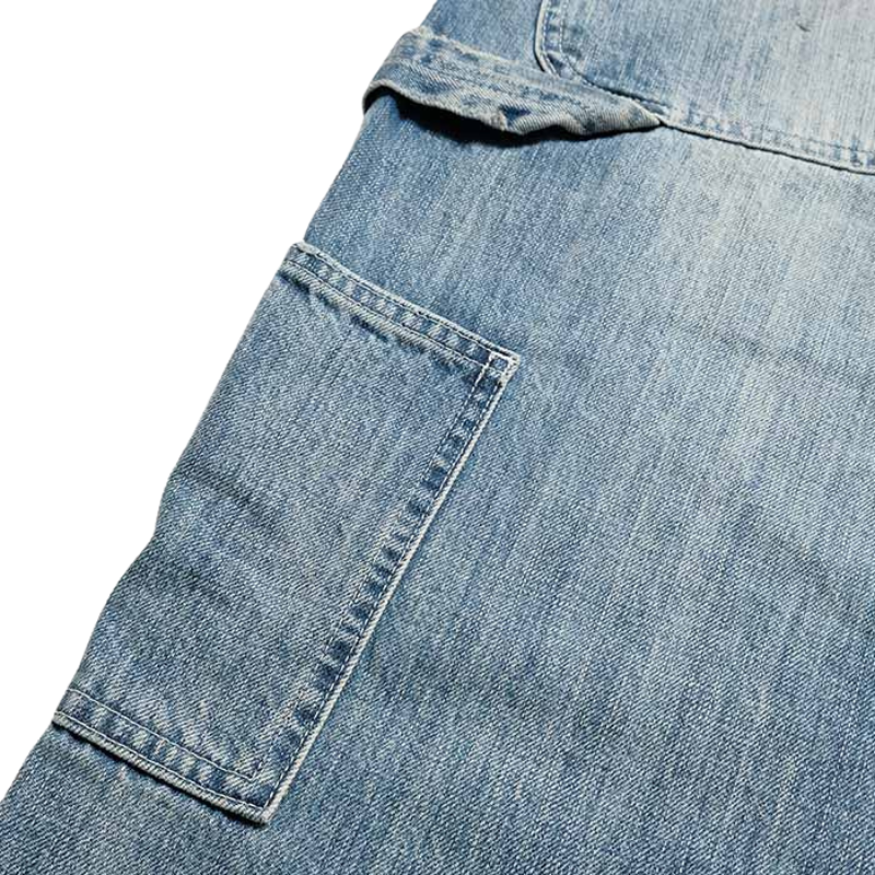 UNIVERSAL OVERALL PAINTER PANTS  "VINTAGE L WASH" HT2433601-B