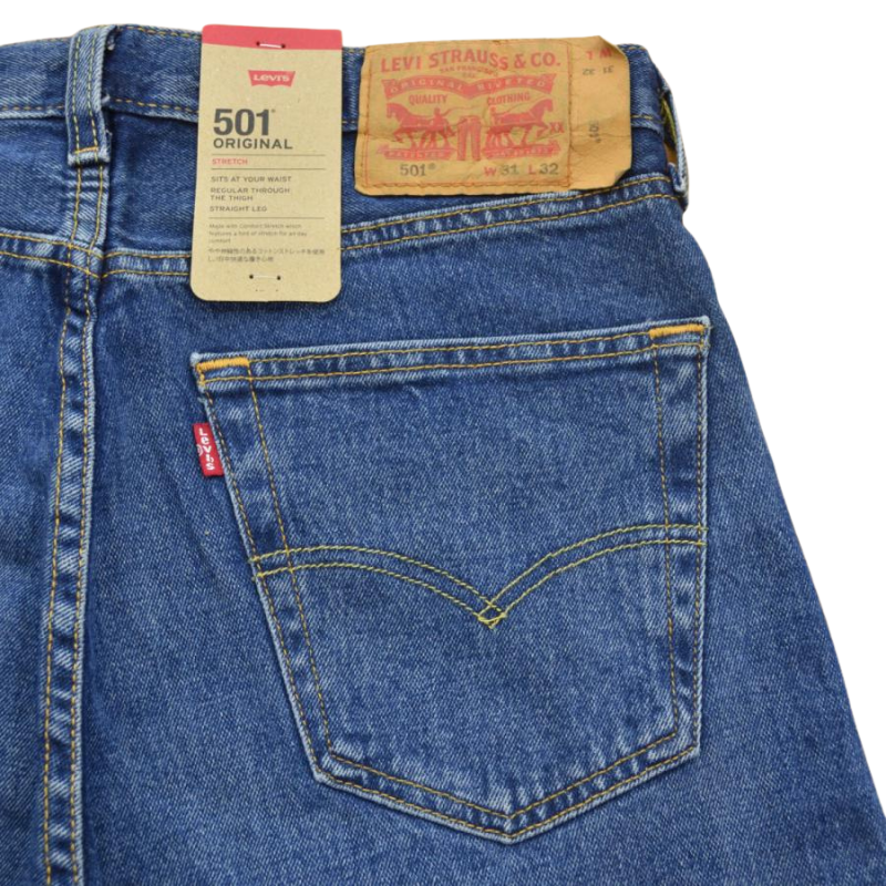 Levi’s 501 ORIGINAL JEANS "MEDIUM WASH" 00501-3800