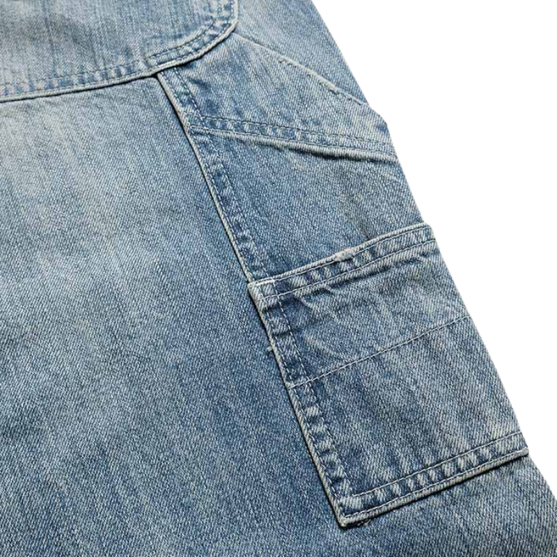 UNIVERSAL OVERALL PAINTER PANTS  "VINTAGE L WASH" HT2433601-B