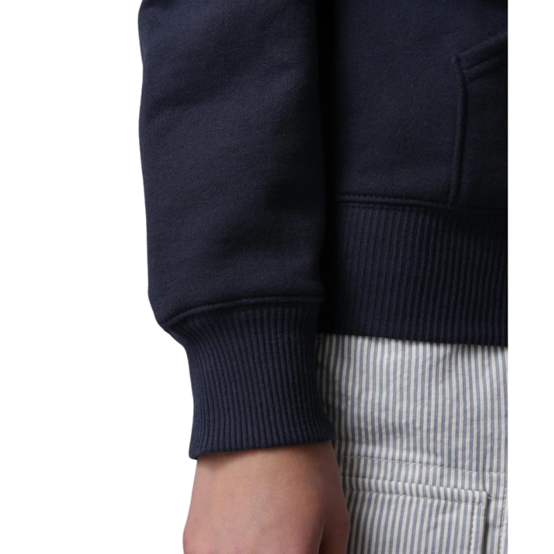 AVIREX DAILY ZIP UP SWEAT PARKA "NAVY" 7833931005-120