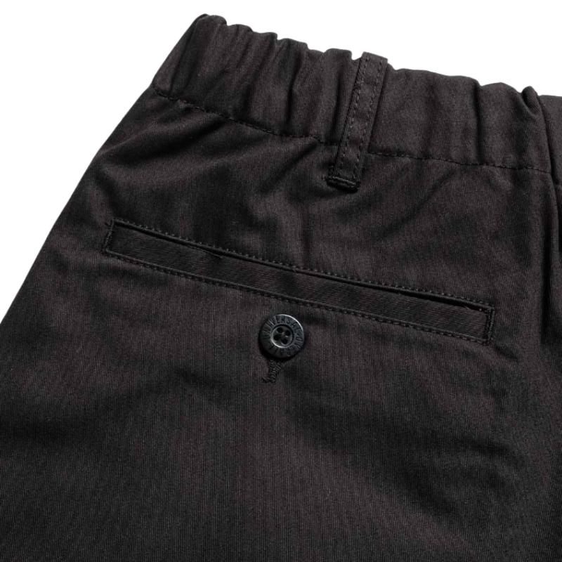 UNIVERSAL OVERALL ADDICTIVE TUCK STANDARD PANTS  "BLACK" PTU-03