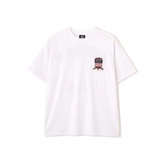 AVIREX SIGNATURE VARSITY LOGO T-SHIRT "WHITE"  7836934016-030