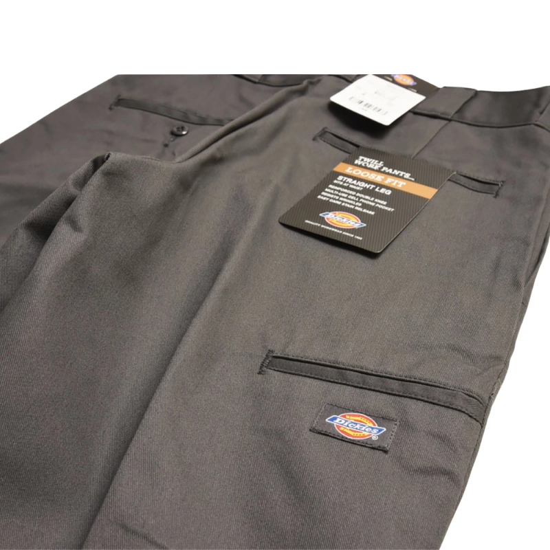 Dickies 85283 DOUBLE KNEE WORK PANTS  "CHARCOAL GRAY" DB0009-0076
