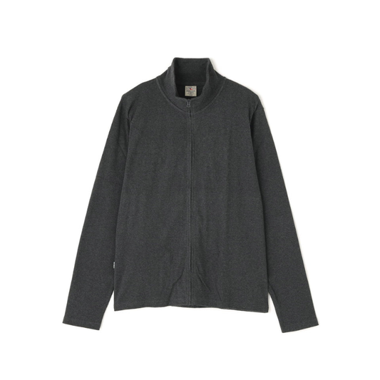 AVIREX DAILY STAND ZIP RIB JACKET  "CHARCOAL" 7834930022-410