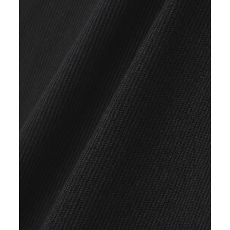 AVIREX DAILY STAND ZIP RIB JACKET  "BLACK" 7834930022-010