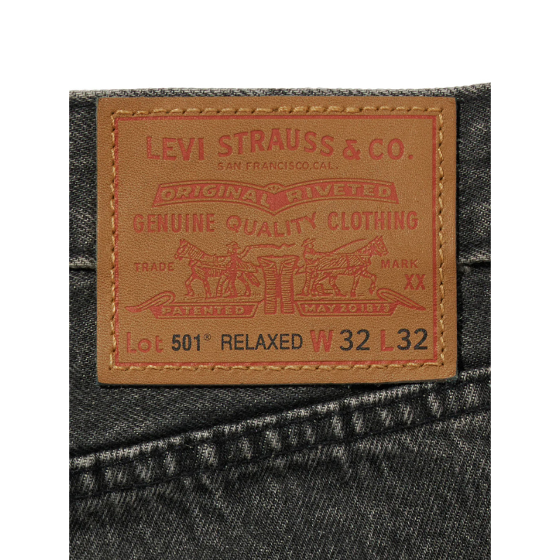 Levi’s 501 RELAXED JEANS "BLACK" 0057V-0009