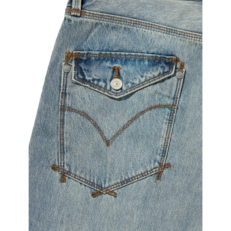 Levi’s TWISTED BAGGY WIDE LEG  JEANS "LIGHT INDIGO" 008SH-0001