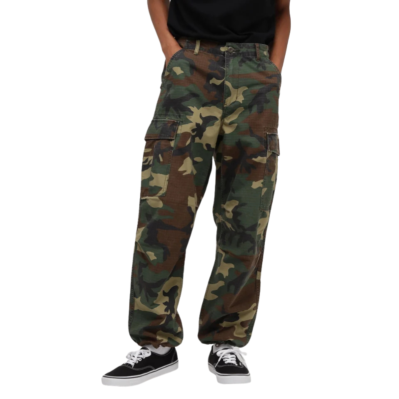 AVIREX COTTON RIPSTOP CARGO PANTS  "CAMO" 7835910011-384