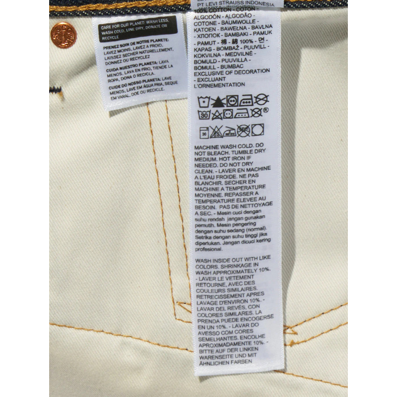 Levi’s 501 ORIGINAL JEANS "DARK INDIGO" 00501-3722