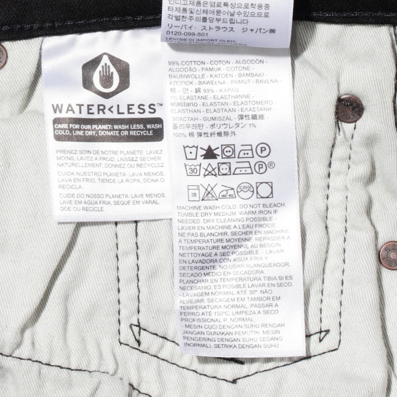 Levi’s 505 REGULAR FIT JEANS "BLACK" 00505-1577