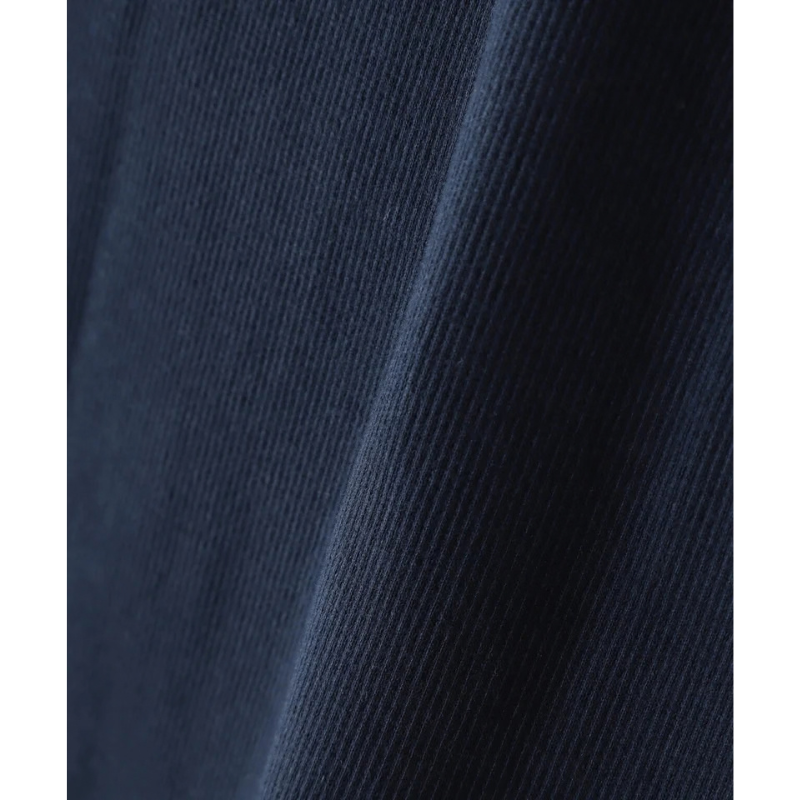 AVIREX RIB L/S HENLEY NECK T-SHIRT "ROYAL"  7834930020-440