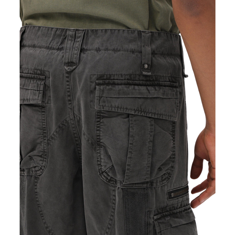 AVIREX PIGMENT TAPING CARGO PANTS  "BLACK" 7836910022-010
