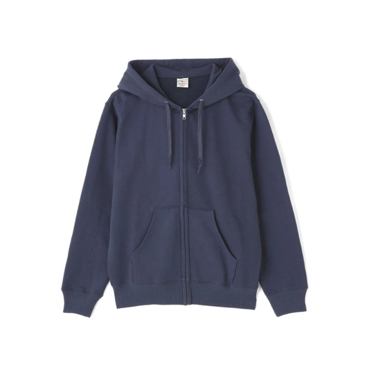 AVIREX DAILY ZIP UP SWEAT PARKA "NAVY" 7833931005-120