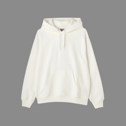 AVIREX DAILY PULLOVER SWEAT PARKA "OFF WHITE" 7833931004-033