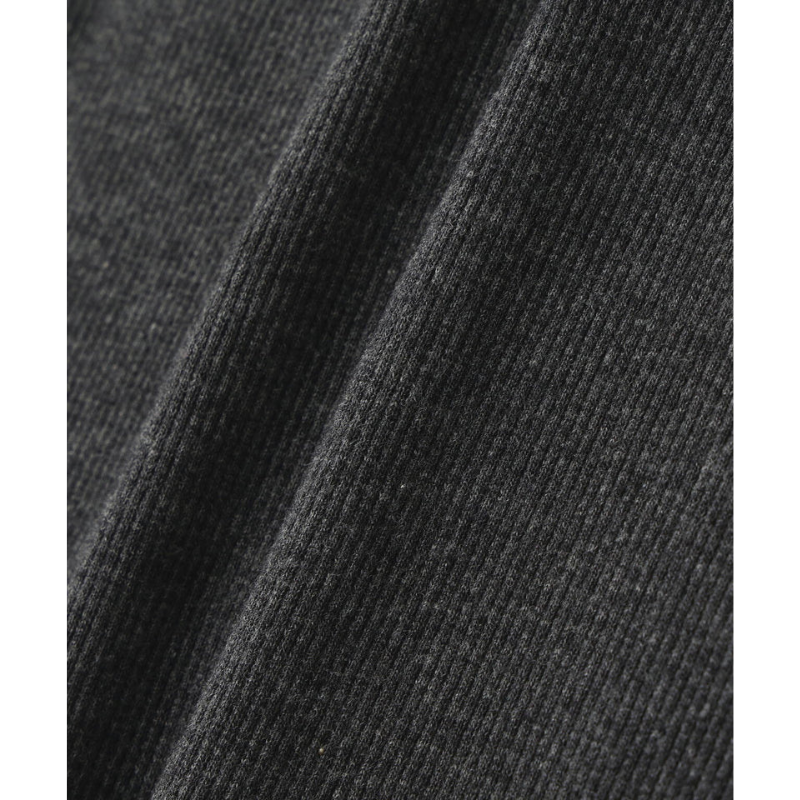 AVIREX DAILY STAND ZIP RIB JACKET  "CHARCOAL" 7834930022-410