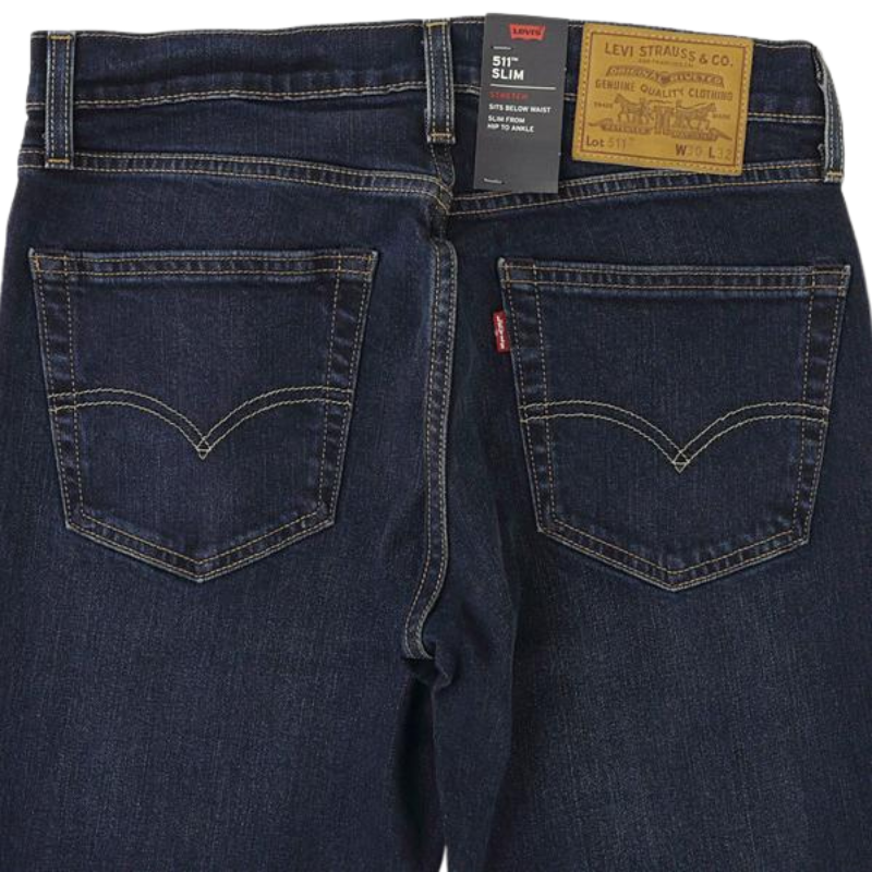 Levi’s 511 SLIM FIT JEANS "DARK INDIGO" 04511-2408
