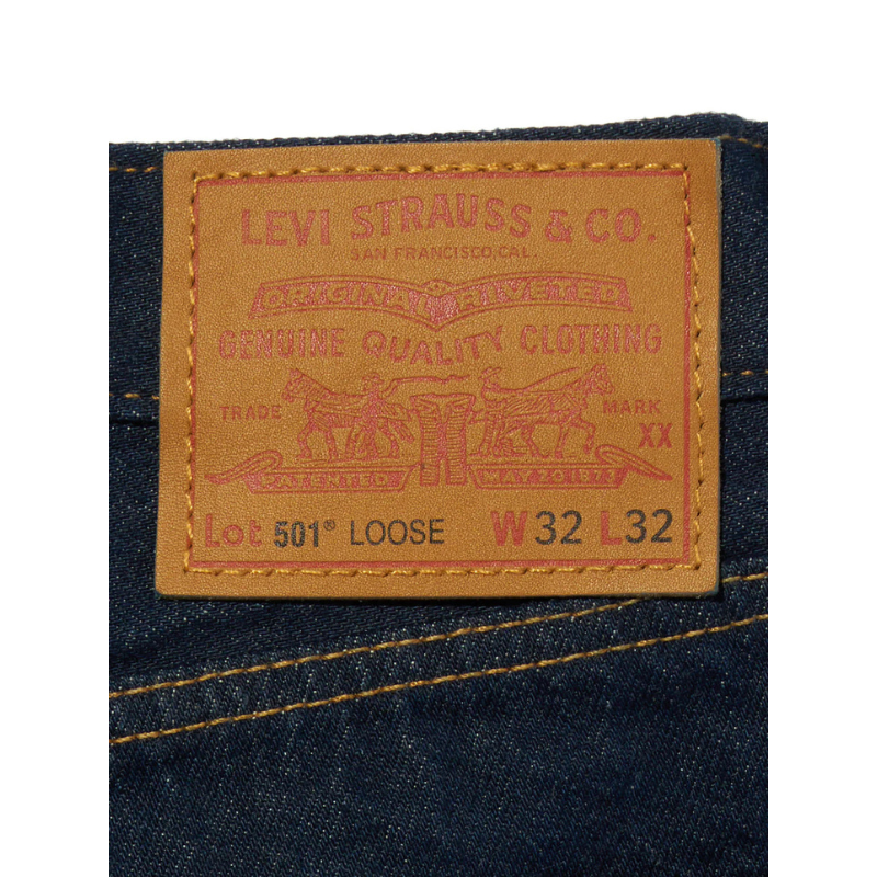 Levi’s 501 LOOSE STRAIGHT JEANS "DARK INDIGO" 0057U-0006