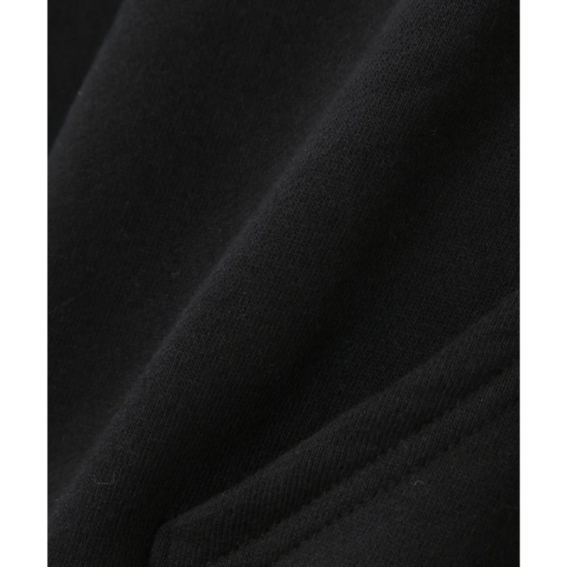AVIREX DAILY PULLOVER SWEAT PARKA LOGO  "BLACK"7833931006-010