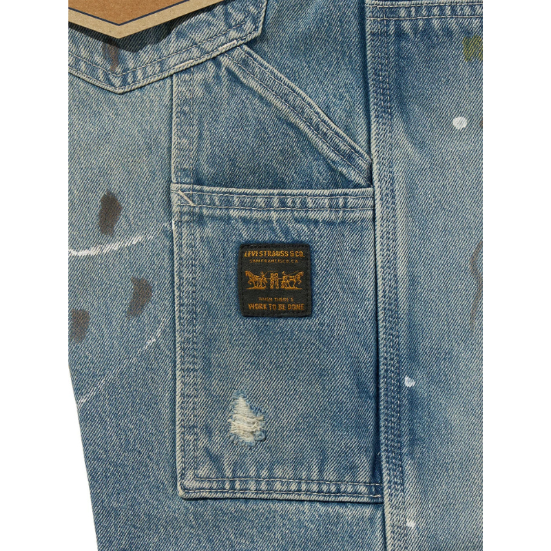 Levi’s 568 LOOSE STRAIGHT DOUBLE KNEE JEANS "LIGHT INDIGO" A7367-0020