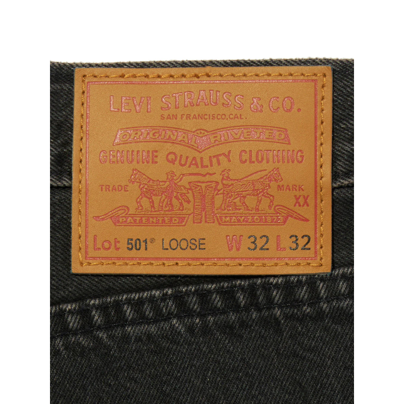 Levi’s 501 LOOSE STRAIGHT JEANS "BLACK" 0057U-0005