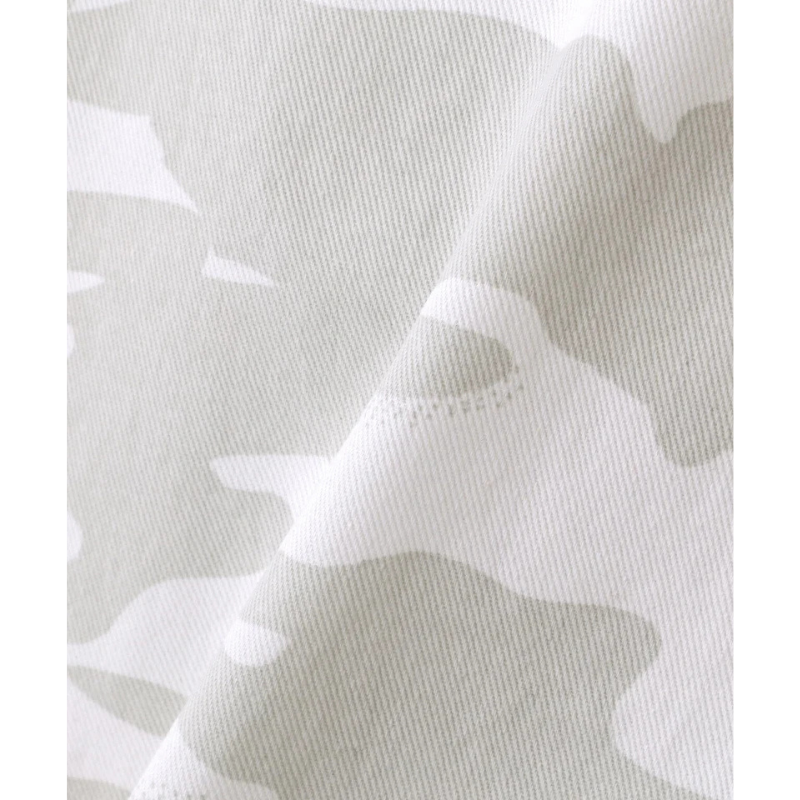 AVIREX BASIC FATIGUE LONG SLEEVE SHIRT  "WHITE CAMO" 7836920002-444