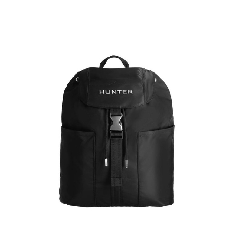 HUNTER PREMIUM NYLON MINI BACKPACK "BLACK" UBB5517NYL-BLK