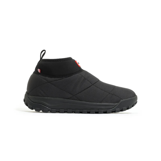 HUNTER TRAVEL 2.0 QUILTED NEO TRAINER BOOT "BLACK" UFS7149REN-BLK