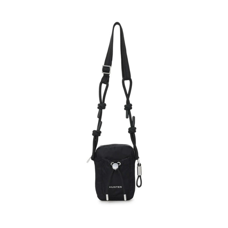 HUNTER PREMIUM NYLON PHONE POUCH "BLACK" UBX5528NYL-BLK