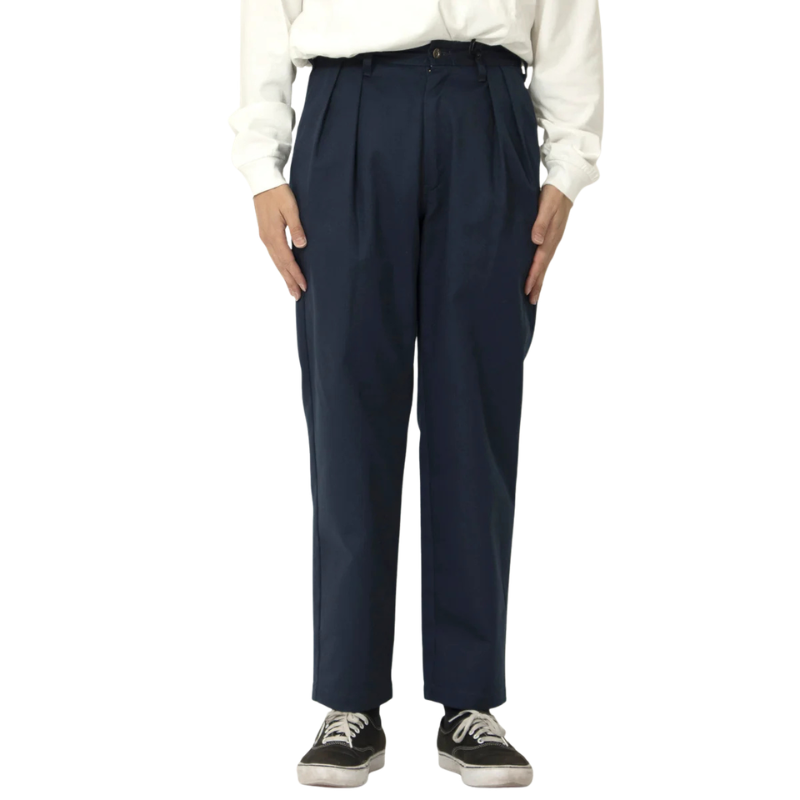 UNIVERSAL OVERALL RELAX  PANTS  "NAVY" HT-02