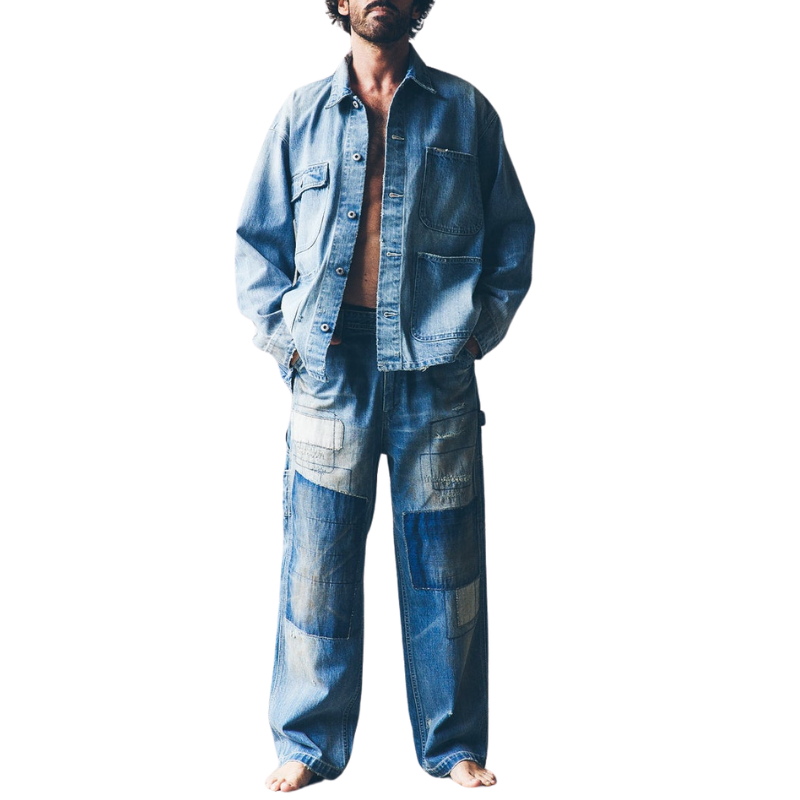 UNIVERSAL OVERALL COVERALL  "LWASH" HT2433400-B