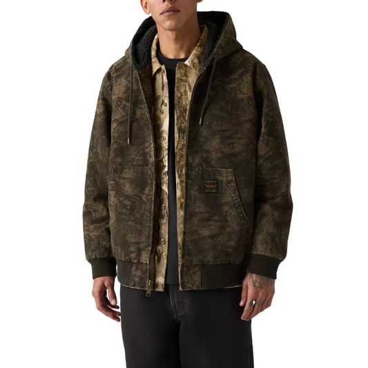 Levi’s POTRERO DENIM HOODY "DARK OLIVE" A3222-0020