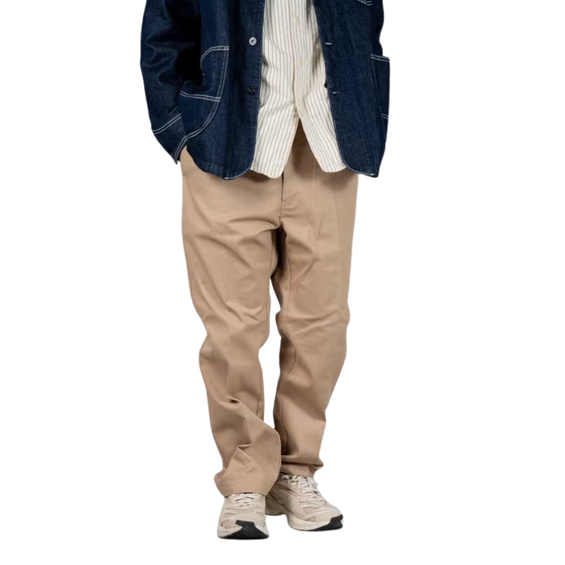 UNIVERSAL OVERALL ORIGINAL  PANTS  "BEIGE" HT-01