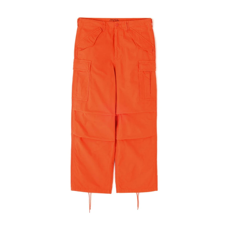 AVIREX NYLON/COTTON M-65 FATIGUE PANTS  "ORANGE" 7835910018-150